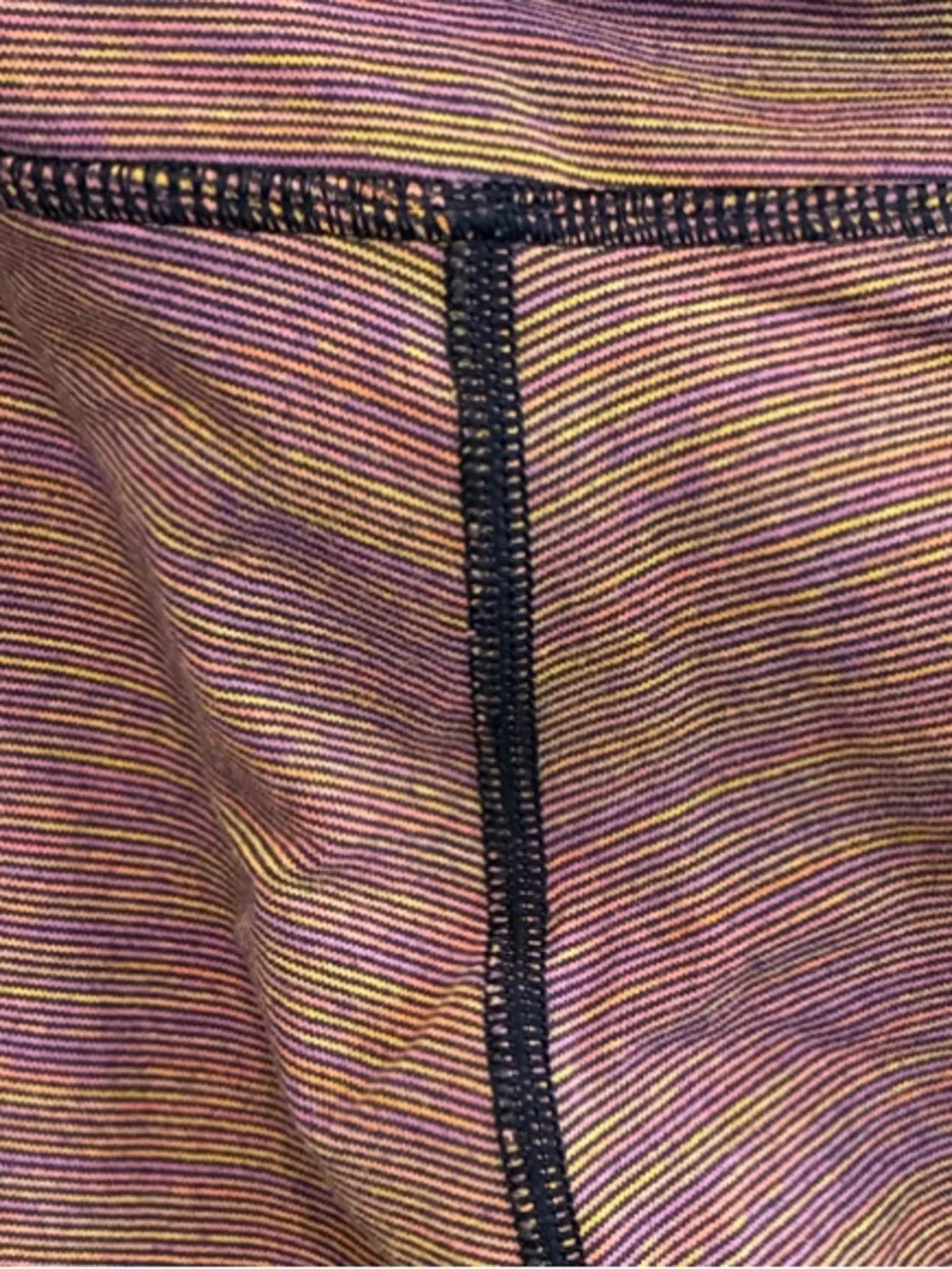 Girls' Purple Heather Capri Leggings - Brand Not Visible